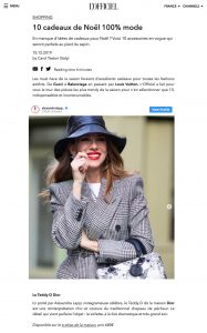 10 cadeaux de Noël 100% mode - lofficiel.com - 2019 12 10 - Alexandra Lapp - found on https://www.lofficiel.com/shopping/10-accessoires-a-offrir-a-noel-pour-les-fashion-addicts