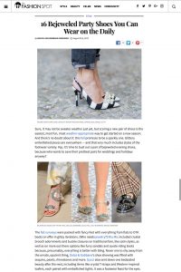 16 Bejeweled Evening Shoes You Can Wear on the Daily - theFashionSpot com - 2017 08 - Alexandra Lapp - found on http://www.thefashionspot.com/style-trends/761789-evening-shoes/#/slide/1