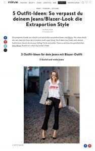 5 Outfit Ideen für Jeans mit Blazer - InStyle - instyle.de - 2018 11 22 - Alexandra Lapp - found on https://www.instyle.de/fashion/jeans-blazer-outfit-ideen