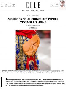5 e-shops pour chiner des pepites vintage en ligne - ELLE Belgium - elle.be/fr - 2019 12 30 - Alexandra Lapp - found on https://www.elle.be/fr/290576-vintage-shop-online.html