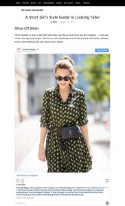A Short Girl's Style Guide to Looking Taller - mydailymagazine com - 2018 08 18 - Alexandra Lapp - found on https://mydailymagazine.com/a-short-girls-style-guide-to-looking-taller/