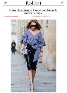 Adios clasicismos - Como combinar la nueva camisa - Fashion Hola - 2017 04 - Alexandra Lapp - 2 - found on http://fashion.hola.com/tendencias/galeria/2017041063174/camisa-rayas-oxford-blanca/12/