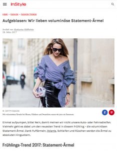 Aufgeblasen - Wir lieben voluminöse Statement Ärmel - 2017 03 - Alexandra Lapp - found on http://www.instyle.de/fashion/statement-aermel-volumen