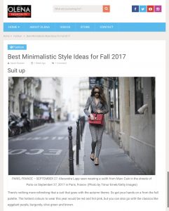 Best Minimalistic Style Ideas for Fall 2017 - americanfashiontv - 2017 10 - Alexandra Lapp - found on https://americanfashiontv.com/2017/10/02/stylish-ideas-fall-2017/
