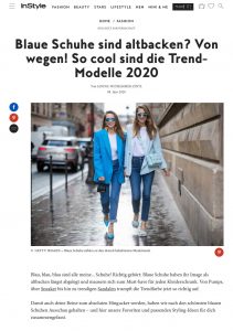 Blaue Schuhe erleben ein Comeback - Das sind die Trend-Modelle 2020 - instyle.de - 2020 06 09 - Alexandra Lapp - found on https://www.instyle.de/fashion/blaue-schuhe