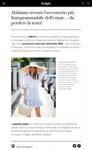 Cappello di paglia con scritte l accessorio estivo must - Stylight - stylight.it - 2020 07 23 - Alexandra Lapp - found on https://www.stylight.it/Magazine/Fashion/Cappello-Di-Paglia-Con-Scritte/