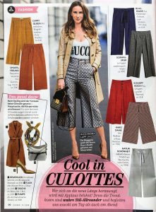 Closer Magazine - 2019 04 03 No. 15 Page 90 - cool in culottes - Alexandra Lapp
