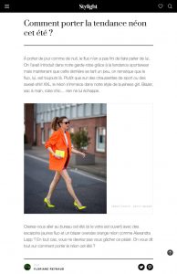 Comment porter la tendance néon cet été - Stylight - stylight.fr - 2020 06 27 - Alexandra Lapp - found on https://www.stylight.fr/Magazine/Fashion/Tendance-Fluo-Neon-Ete/