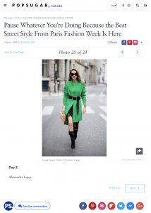Day 2 Street Style at Paris Fashion Week Fall 2018 - POPSUGAR com - 2018 03 01 - Alexandra Lapp - found on https://me.popsugar.com/fashion/photo-gallery/44625676/image/44625661/Day-2