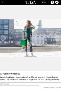 El kimono de flores - La tendencia del momento_el kimono largo - 2017 04 - Alexandra Lapp - found on http://www.telva.com/moda/tendencias/album/2017/04/20/58f8b70bca4741f7028b470f_1.html