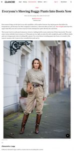 How To Tuck Baggy Pants Into Boots - Glamour - glamour.com - 2019 12 25 - Alexandra Lapp - found on https://www.glamour.com/gallery/how-to-tuck-baggy-pants-into-boots