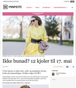 Ikke bunad - 12 kjoler til 17 mai - MinMote no - Norges storste moteside - 2017 05 Alexandra Lapp - found on http://www.minmote.no/#!/artikkel/23987409/ikke-bunad-12-kjoler-til-17-mai