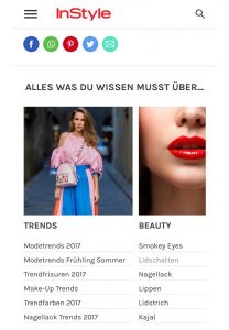 InStyle - Die neuesten Trends aus Mode Beauty und Lifestyle - 2017 04 - Alexandra Lapp - found on http://www.instyle.de/