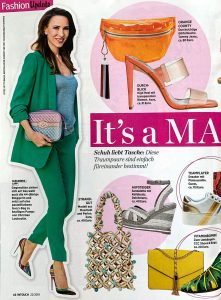 InTouch Germany - No. 22 2019 05 23 Page 46-47 - fashion update - it's a match - Alexandra Lapp