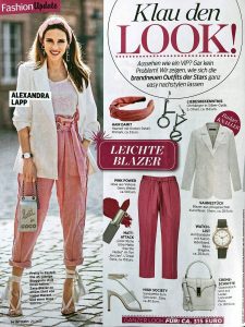 InTouch Germany - No. 25 - 2020 06 11 - Page 34 - Fashion Update - Klau den Look - Alexandra Lapp