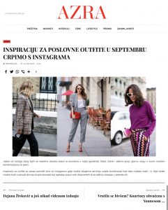 Inspiraciju za poslovne outfite u septembru crpimo s Instagrama - azra ba - 2018 09 05 - Alexandra Lapp - found on https://www.azra.ba/lifestyle/moda/102186/inspiraciju-za-poslovne-outfite-u-septembru-crpimo-s-instagrama/