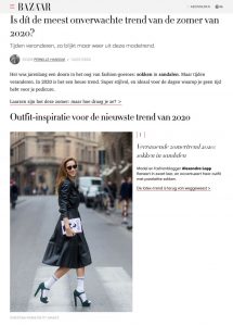 Is dit de meest onverwachte trend van de zomer van 2020 - Harpers Bazaar Netherlands online - harpersbazaar.com/nl - 2020 07 07 - Alexandra Lapp - found on https://www.harpersbazaar.com/nl/mode-juwelen/g33257958/trend-2020-sokken-in-sandalen/