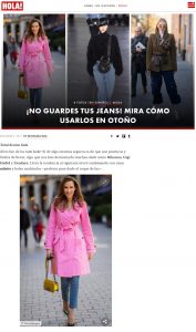 Jeans para el otono ideas para lucirlos con estilo - Foto 1 - us.hola.com - 2019 12 05 - Alexandra Lapp - found on https://us.hola.com/es/moda/galeria/20191205fihiurbcb8/denim-jeans-moda-vv/5