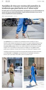 Las sandalias de tiras por encima del pantalon marcan tendencia - ELLE Spain - elle.com/es - 2019 08 24 - Alexandra Lapp - found on https://www.elle.com/es/moda/tendencias/a28536236/sandalias-tiras-pantalon-tendencia-street-style/