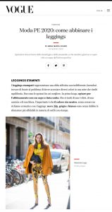 Moda primavera estate 2020 come abbinare i leggings - Vogue Italia - vogue.it - 2020 03 26 - Alexandra Lapp - found on https://www.vogue.it/moda/article/leggings-come-abbinarli