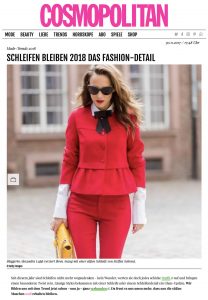 Mode Trends 2017 - Schleifen sind 2017 DAS Fashion-Detail - COSMOPOLITAN de - 2017-11-30 - Alexandra Lapp - found on http://www.cosmopolitan.de/mode-trends-2017-schleifen-sind-2017-das-fashion-detail-79076.html
