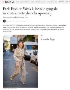 Paris Fashion Week 2019 de mooiste streetstylelooks op een rij- harpersbazaar.com/nl - 2019 09 27 - Alexandra Lapp - found on https://www.harpersbazaar.com/nl/mode-juwelen/g29260848/paris-fashion-week-street-style-2019/