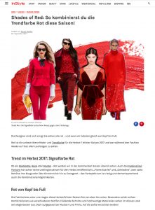 Rot - So funktioniert die Trendfarbe im Herbst 2017 - InStyle Germany - 2017 09 - Alexandra Lapp - found on http://www.instyle.de/fashion/trendfarbe-rot-herbst-2017