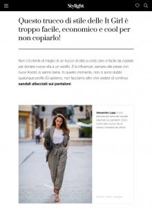 Sandali allacciati sui pantaloni il nuovo trend da It Girl - Stylight - stylight.it - 2019 11 09 - Alexandra Lapp - found on https://www.stylight.it/Magazine/Fashion/Sandali-Allacciati-Sui-Pantaloni/