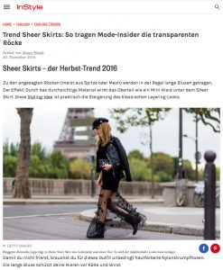 So kombinierst und stylst du Sheer Skirts - InStyle -2017 03 - Alexandra Lapp - found on http://www.instyle.de/fashion/sheer-skirts-im-herbst-2016