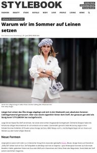 Sommerstoff - Leinen so wird er am besten getragen - stylebook.de - 2019 06 21 - Alexandra Lapp - found on https://www.stylebook.de/fashion/sommerstoff-leinen-vorteile-kombinationen
