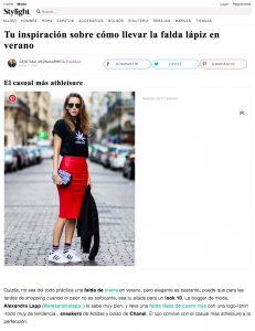 Tu inspiracion sobre como llevar la falda lapiz en verano - Stylight mx - 2017 06 - Alexandra Lapp - found on https://www.stylight.com.mx/Magazine/Fashion/Tu-Inspiracion-Sobre-Como-Llevar-La-Falda-Lapiz-En-Verano/