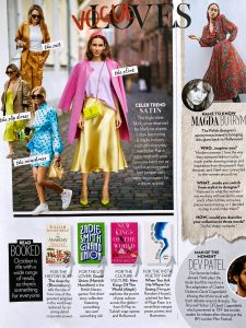 Vogue India - No. 13 - 2019 10 - celeb trend satin - Alexandra Lapp