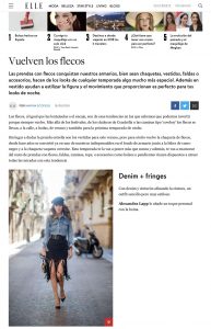 Vuelven los flecos - ELLE Spain online - 2018 08 16 - Alexandra Lapp - found on https://www.elle.com/es/moda/tendencias/g22721385/flecos-tendencia/