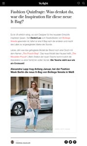 Was denkst du war die Inspiration für diese neue It-Bag - Stylight - stylight.de - 2020 02 04 - Alexandra Lapp - found on https://www.stylight.de/Magazine/Fashion/Croissant-It-Bag/