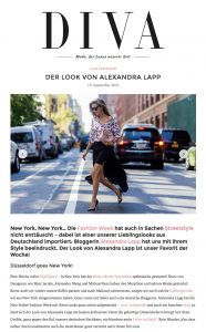 Alexandra Lapp Street Style Look at New York Fashion Week 2016 - Photo by Christian Vierig - Found on http://www.diva-online.at/der-look-von-alexandra-lapp