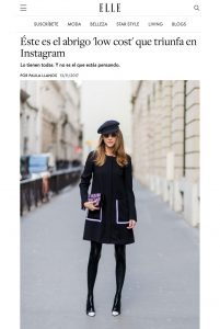 este es el abrigo low cost que triunfa en instagram - ELLE es - 2017-11-13 - Alexandra Lapp - found on http://www.elle.es/moda/compras-elle/g795595/el-abrigo-negro-barato-zara-instagram/?