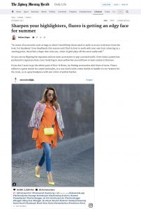 Sharpen your highlighters fluoro is getting an edgy face for summer - The Sydney Herald - 2017 10 - Alexandra Lapp - found on http://www.smh.com.au/lifestyle/fashion/sharpen-your-highlighters-fluoro-is-getting-an-edgy-face-for-summer-20170912-gyfwjg.html