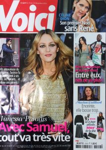 Alexandra Lapp in Voici Magazine - Cover - http://www.voici.fr/